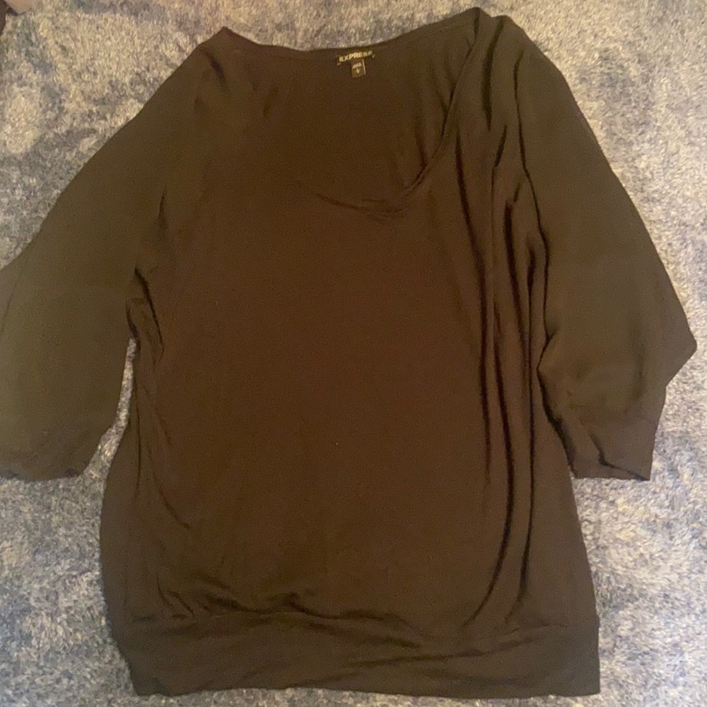 Blouse black